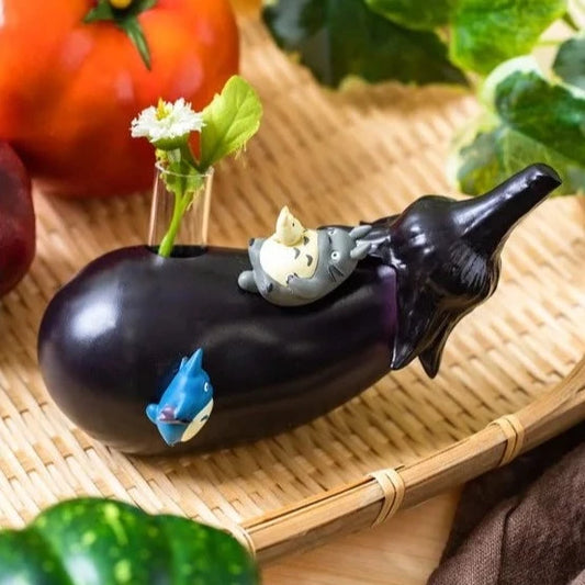 Single Vase Aubergine - My Neighbor Totoro