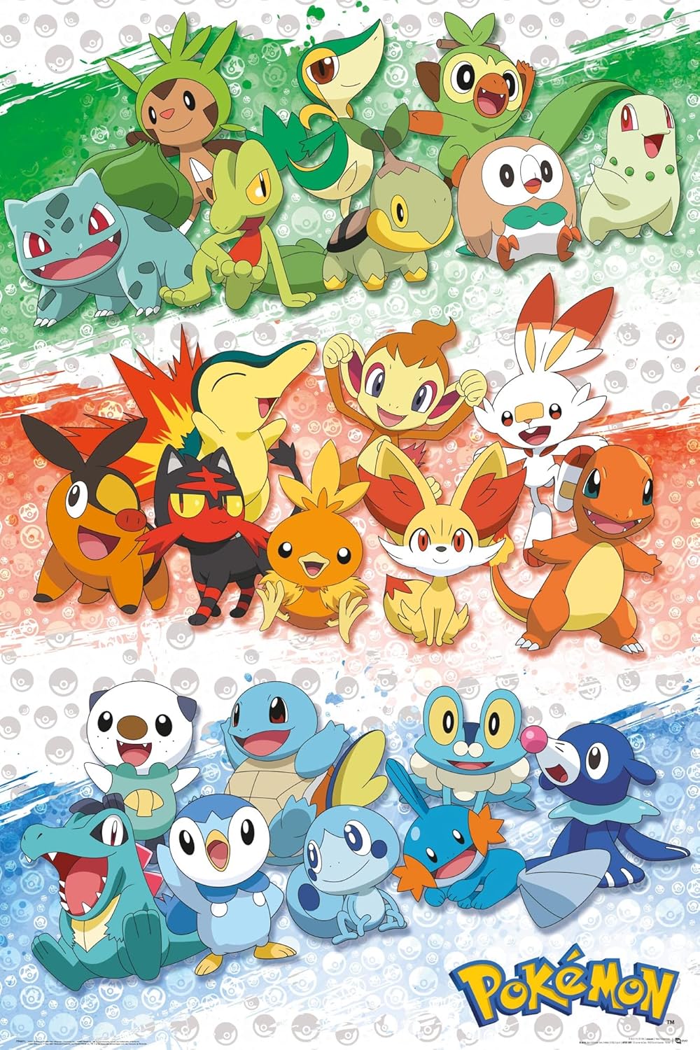 POKEMON - Juliste 91,5x61 - First Partners