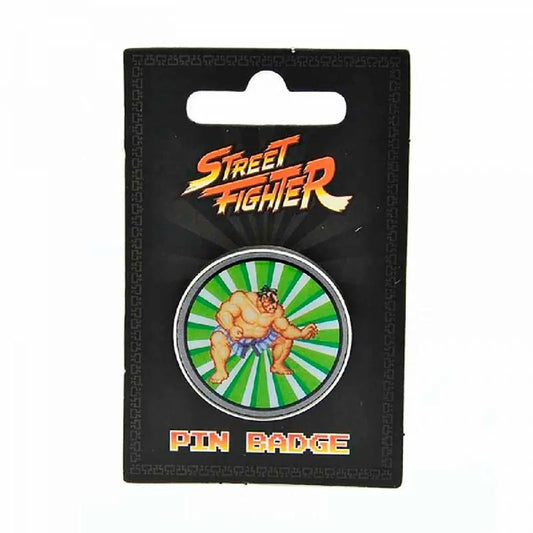 Street Fighter Pin Badge