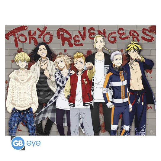 Tokyo Revengers Casual Gang Poster, 52 x 38 cm